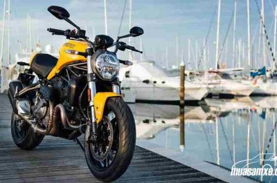 Ducati Monster 821 2018 ra mắt thêm bản kỷ niệm 25 năm với màu sơn vàng mới