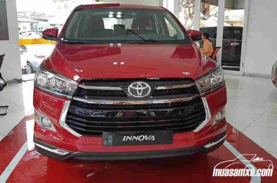 Toyota Innova ưu đãi khủng cho khách hàng khi mua xe trong tháng 4, 5/2018