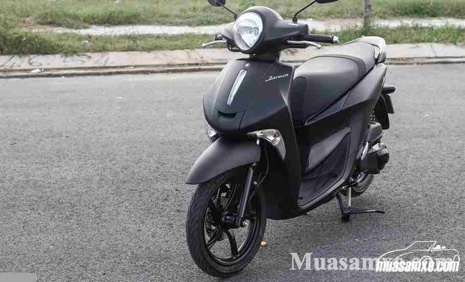 Yamaha Janus màu đen nhám giá bao nhiêu? Ảnh chi tiết xe Janus đen nhám - MuasamXe.com