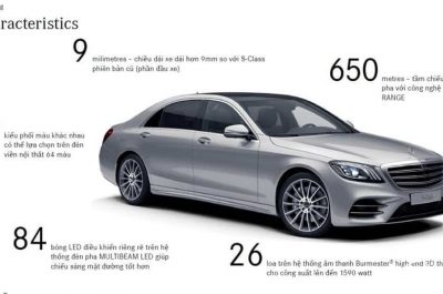 Đánh giá Mercedes S450 2018 về thiết kế nội ngoại thất và thông số kỹ thuật