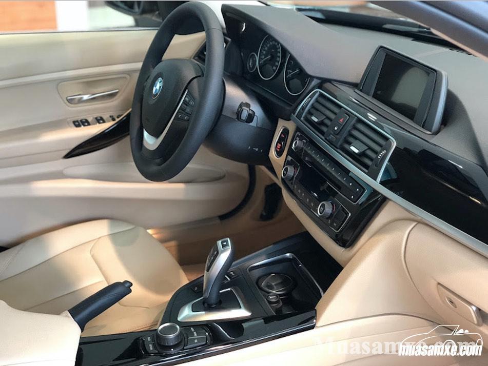 Thiết kế nội thất khu vực người lái trên BMW 320i 2019