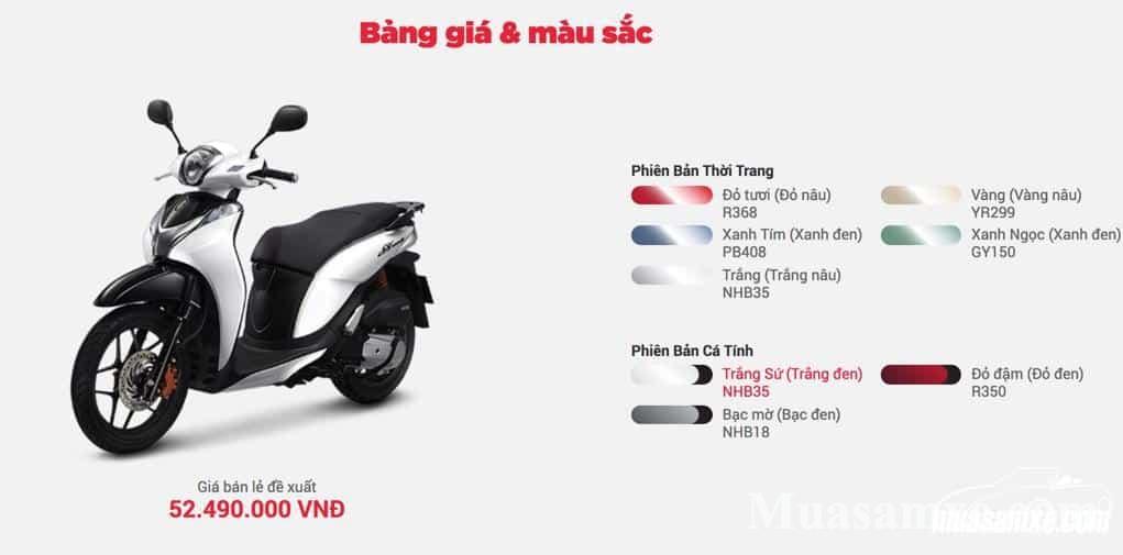 Honda Việt Nam bổ sung màu bạc mờ và đỏ đậm cho SH Mode giá 505 triệu