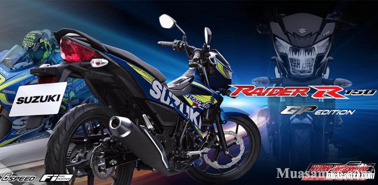 Suzuki Raider 150 2019 giá bao nhiêu tại đại lý hôm nay 26/10/2018 - MuasamXe.com
