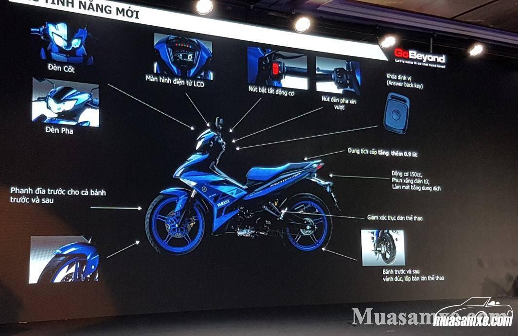 Yamaha Exciter 2019 giá bao nhiêu? Có mấy màu? Màu nào đẹp nhất? - MuasamXe.com