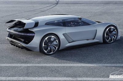 Ý tưởng thiết kế Audi PB18 E-tron Concept: Siêu xe đến từ tương lai!
