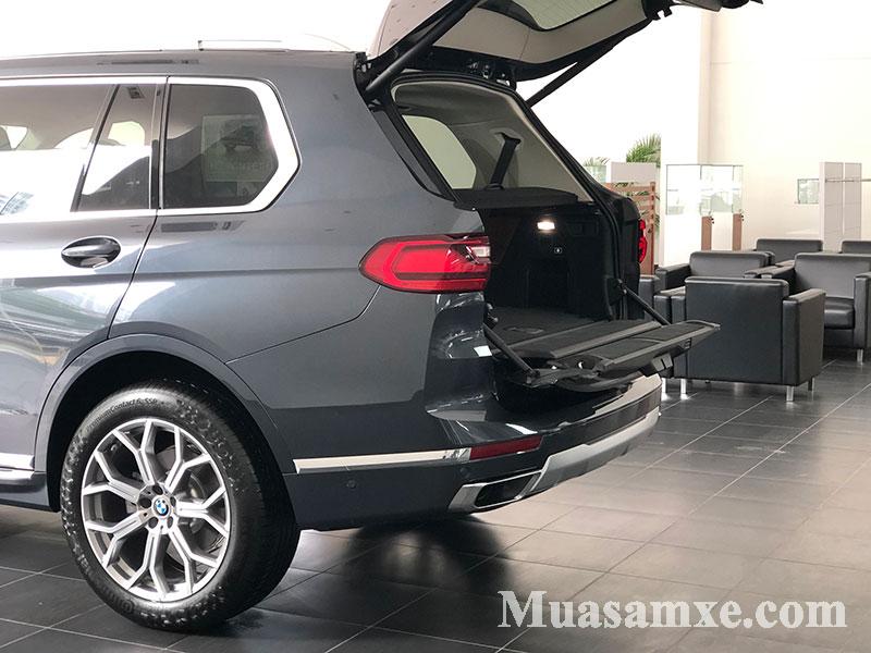 Cửa sau của BMW X7 2019 được thiết kế lớn hơn