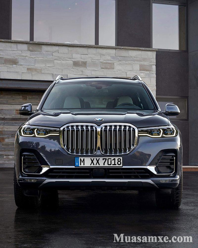BMW X7 2019 có thiết kế hoàn toàn mới với vẻ ngoài dũng mãnh hơn