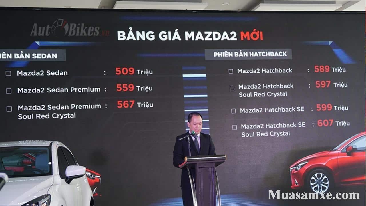 Giá bán Mazda 2 2019