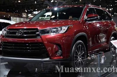 Toyota Highlander 2018 – Thông tin xe và giá bán mới nhất