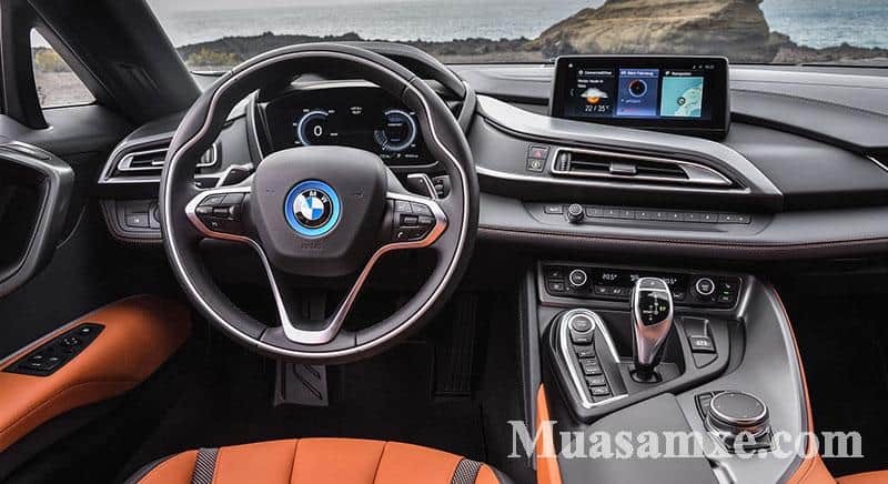 Thiết kế nội thất khác biết BMW I8 2019