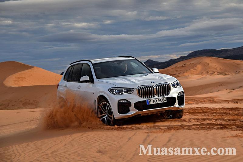Với hệ thống treo khí nén tiên tiến BMW X5 2019 có khả năng điều chỉnh độ cao lên tới 80mm