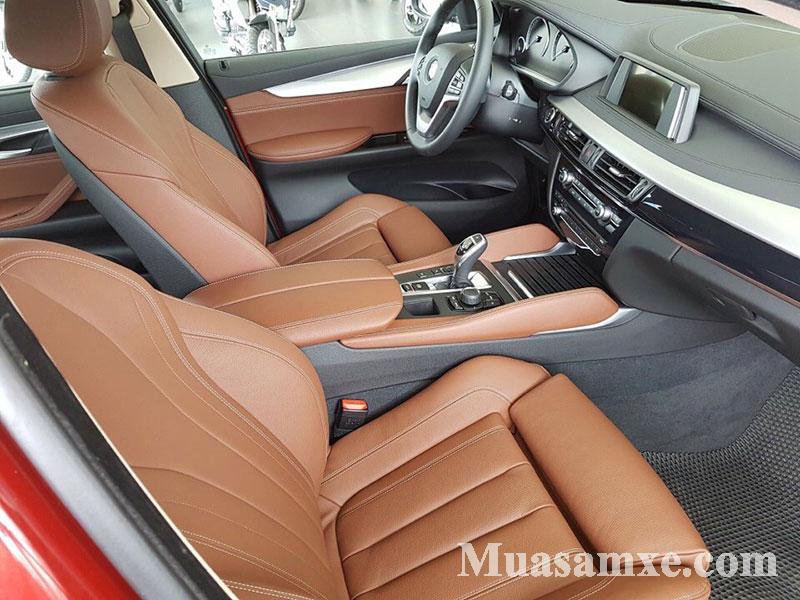 Hàng ghế trước chỉnh điện, thiết kế thể thao ôm sát người trên BMW X6 2019