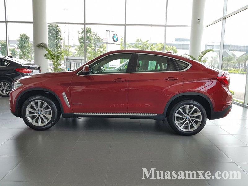 BMW X6 nổi bật vơi mui xe vuốt cong về tận đuôi
