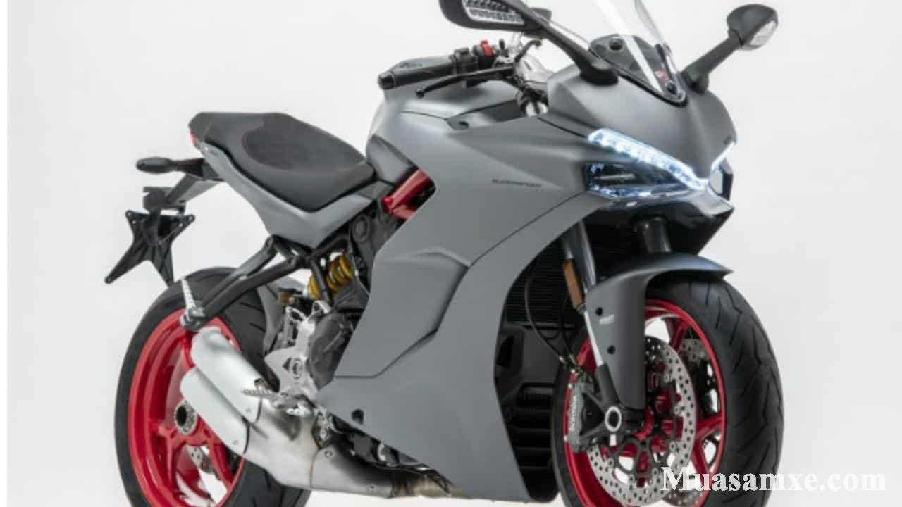 Ducati vừa công bố bảng màu titanium grey mới cho mẫu SuperSport 2019