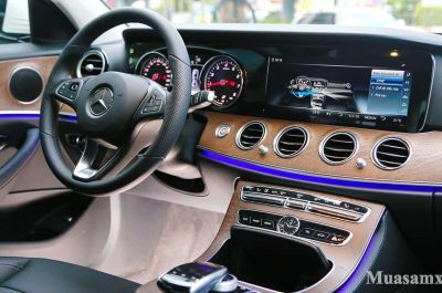 Đánh giá thiết kế nội thất của xe Mercedes E200 2019