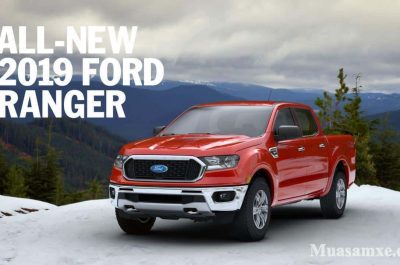 Đánh giá thiết kế ngoại thất của xe Ford New Ranger 2019