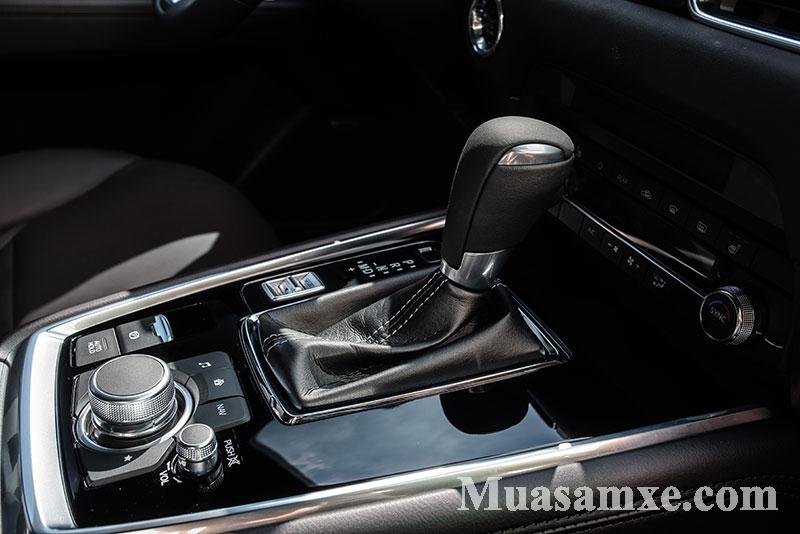 Mazda CX8 2019 được trang bị động cơ xăng mới đi kèm là hộp số tự động 6 cấp với khả năng lái thể thao