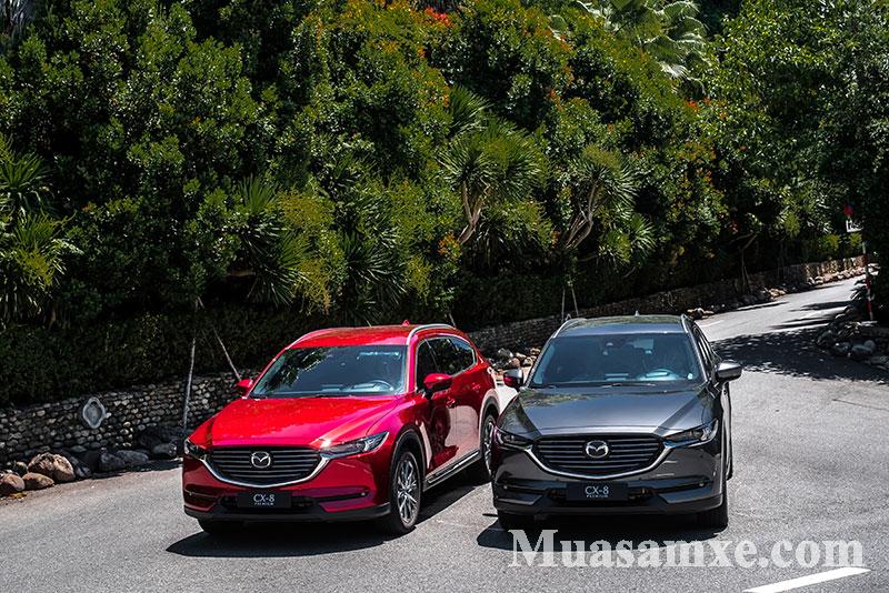 Bảng giá Mazda CX8 2019: Sử dụng chung cấu trúc khung gầm với CX9