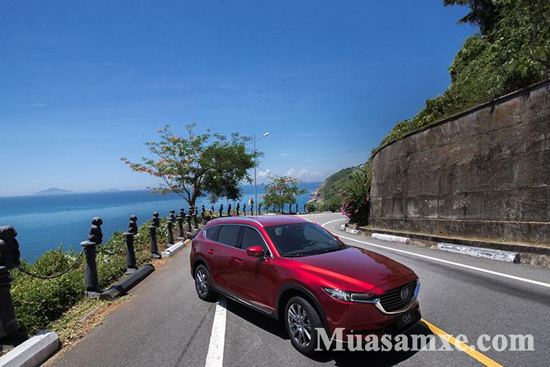 Mazda CX8 2019 sở hữu phong cách thiết kế trẻ trung bắt mắt