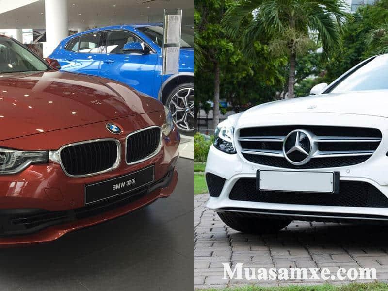 So sánh Mercedes C200 2019 với BMW 320i 2018