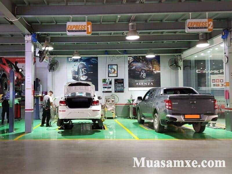 Atom Auto Services phục vụ toàn diện các dịch vụ về lốp ô tô, bảo dưỡng định kỳ và làm đẹp xe