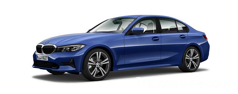 BMW 330i 2019 màu Portimao BLue Metallic