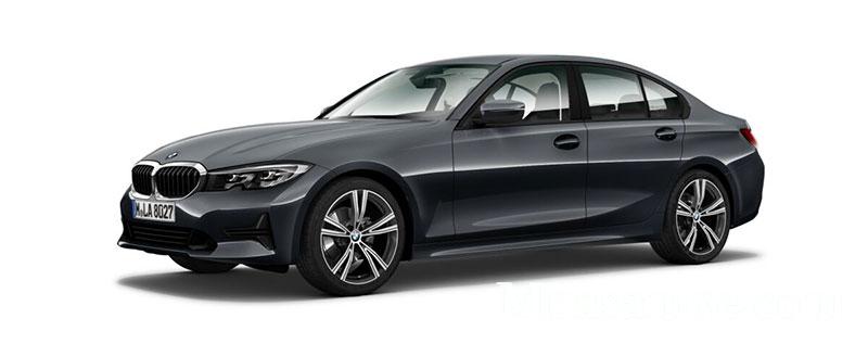 BMW 330i 2019 màu Dravit Grey metallic