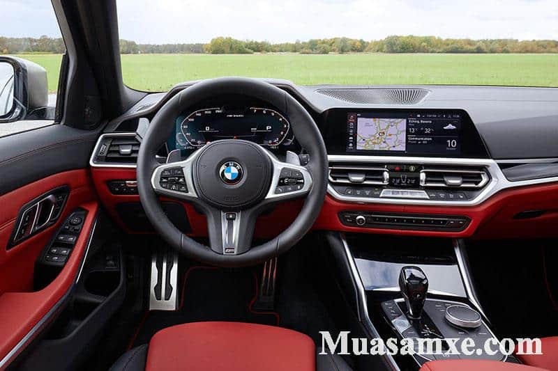 Khoang lái BMW M340i Tourring 2020
