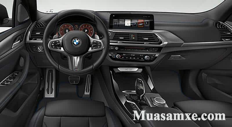 Khoang lái BMW X3 bản MSport 2020