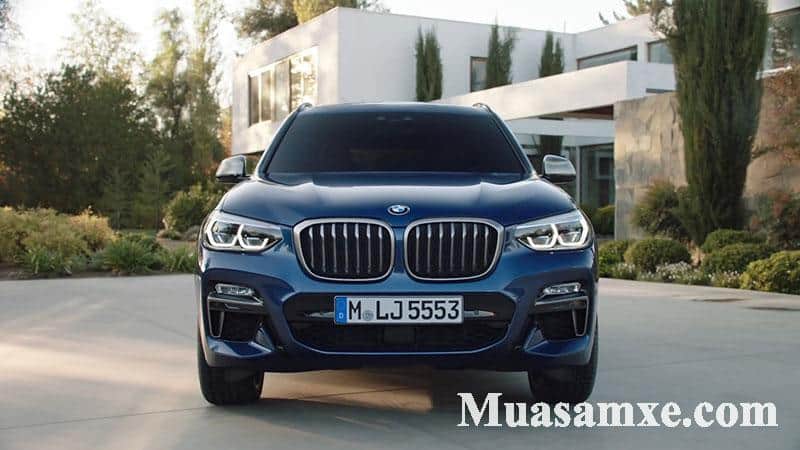 thiết kế mặt trước BMW X3 2020