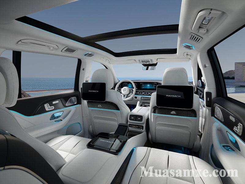 Mercedes Maybach GLS 600 chỉ trang bị hai hàng ghế với hàng ghế sau vô cùng rộng rãi