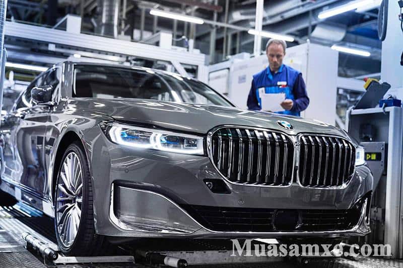 Thiết kế cụm đèn LED chiếu sáng mới trên BMW 7 Series 2020