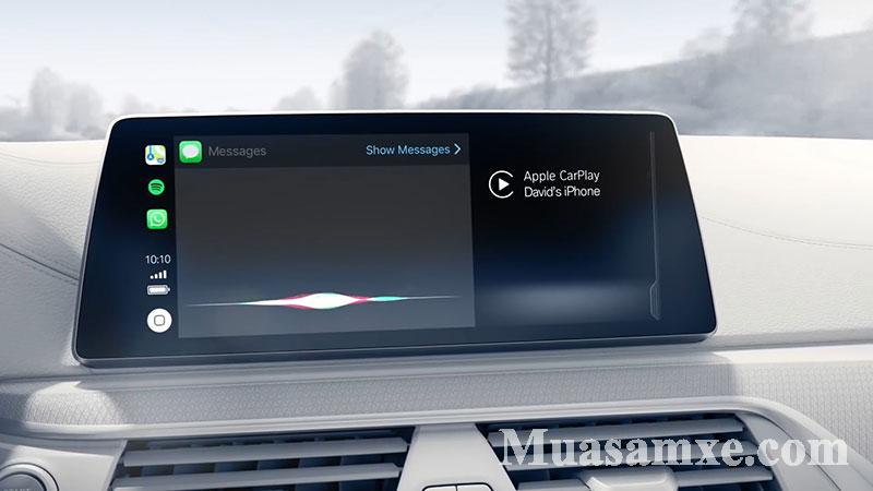 Sử dụng Si-ri thông qua Apple Carplay