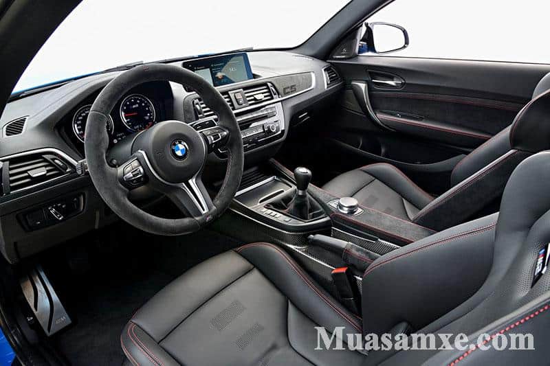 Thông số kỹ thuật BMW M2 CS 2020: Hàng ghế trước 