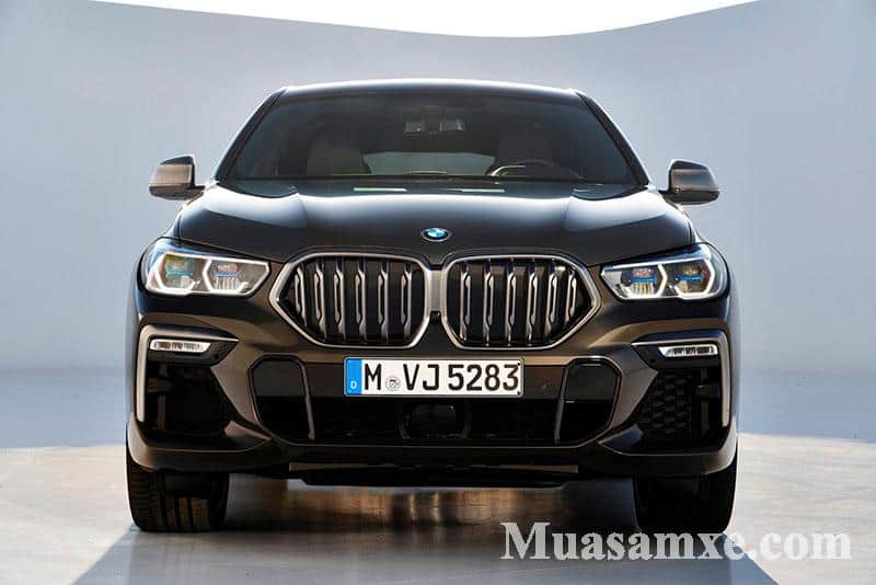 Thiết kế mặt trước BMW X6 2020