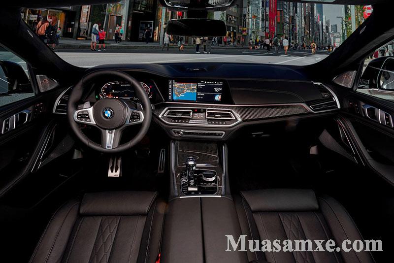 Khoang lái BMW X6 2020
