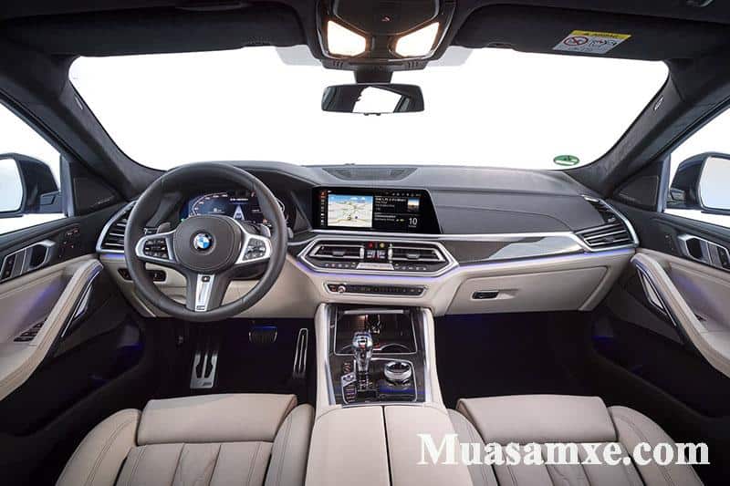 Khoang lái BMW X6 2020