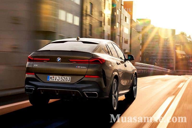 Thiết kế đuôi xe BMW X6 2020