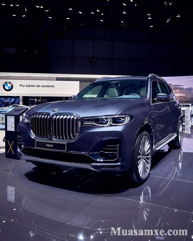 Thiết kế mặt trước BMW X7 2019