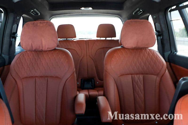 Tùy chọn 2 ghế hàng ghế thứ 2 của BMW X7 2019