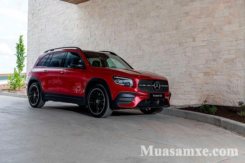 Ngoại thất Mercedes GLB Class 2020 rất thể thao