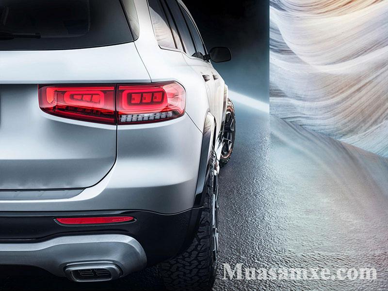 Thiết kế đèn hậu LED trên Mercedes GLB Class 2020