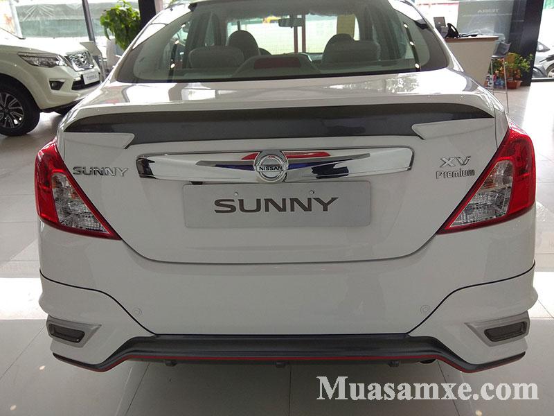 Thiết kế đuôi xe Nissan Sunny 2019