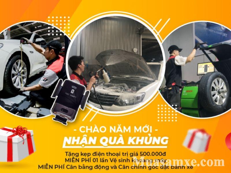 Ưu đãi bảo dưỡng và chăm sóc xe ô tô năm 2019