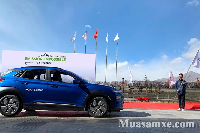 Hyundai Kona Electric sẽ chinh phục đỉnh núi Everest