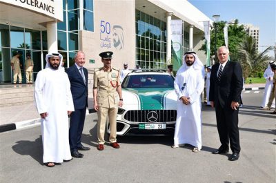 Mercedes-AMG GT 63 S gia nhập lực lượng cảnh sát tuần tra Dubai