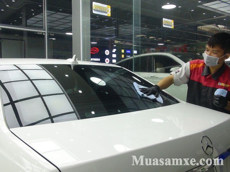 Quy trình phủ Ceramic được thực hiện cẩn thận và tỉ mỉ