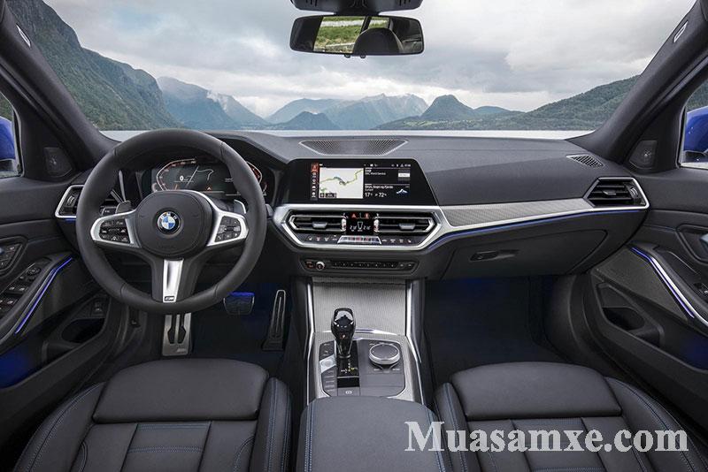 BMW 330i 2020 có thiết kế nội thất sang trọng và hiện đại