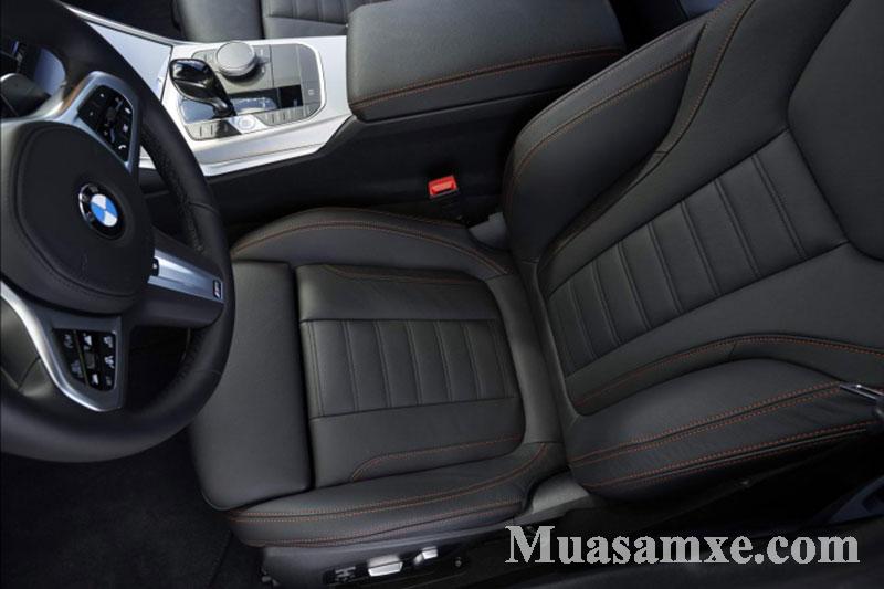 Thiết kế ghế ngồi trên BMW 330i thể thao và bo sát cơ thể