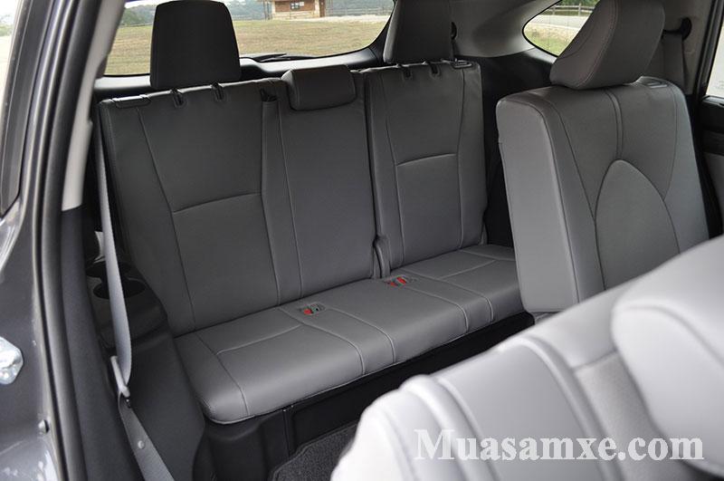 Hàng ghế thứ 3 trên Highlander 2020 nên dành cho trẻ em